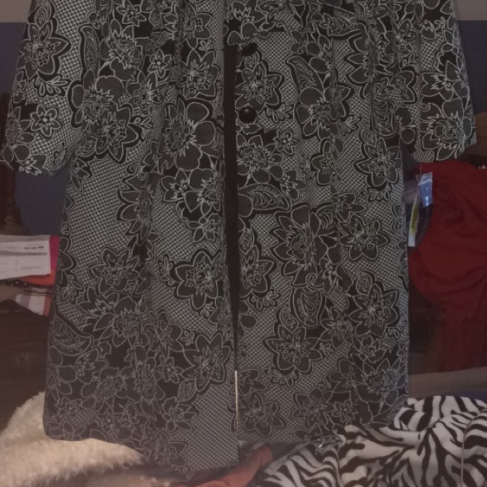 NWT Nygard 3/4 sleeve button up jacket - Picture 4 of 5